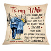 Personalized To My Wife Camping Pillow JN242 32O34 1