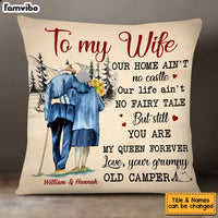 Personalized To My Wife Camping Pillow JN242 32O34 thumb 1