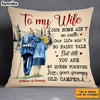 Personalized To My Wife Camping Pillow JN242 32O34 1