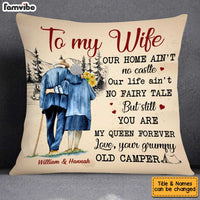 Personalized To My Wife Camping Pillow JN242 32O34 thumb 1