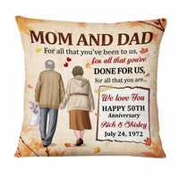 Personalized Anniversary Pillow JN246 30O47 thumb 1
