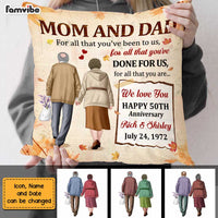 Personalized Anniversary Pillow JN246 30O47 thumb 1