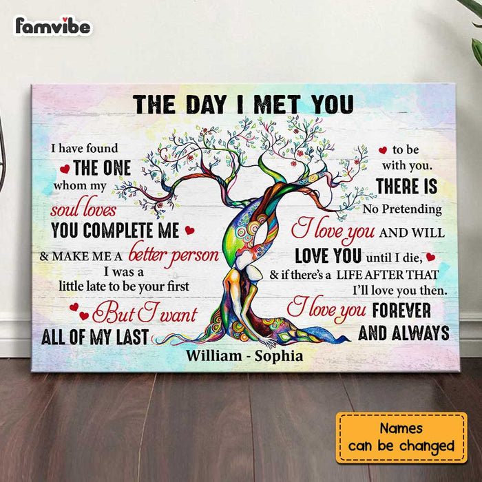 Personalized Couple Love Tree Poster JN241 23O47 1