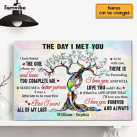 Personalized Couple Love Tree Poster JN241 23O47 thumb 1