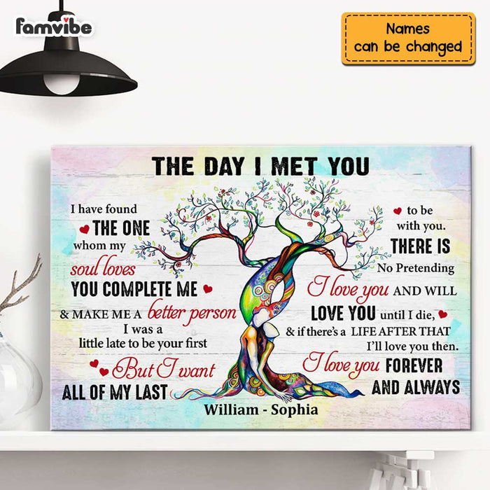 Personalized Couple Love Tree Poster JN241 23O47 1