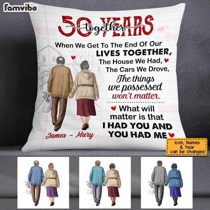 Personalized Anniversary Pillow JN271 32O53 1