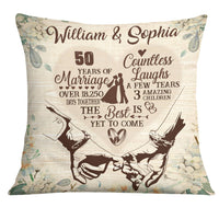 Personalized Anniversary Heart Pillow JN273 32O28 thumb 1