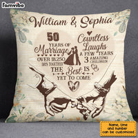 Personalized Anniversary Heart Pillow JN273 32O28 thumb 1