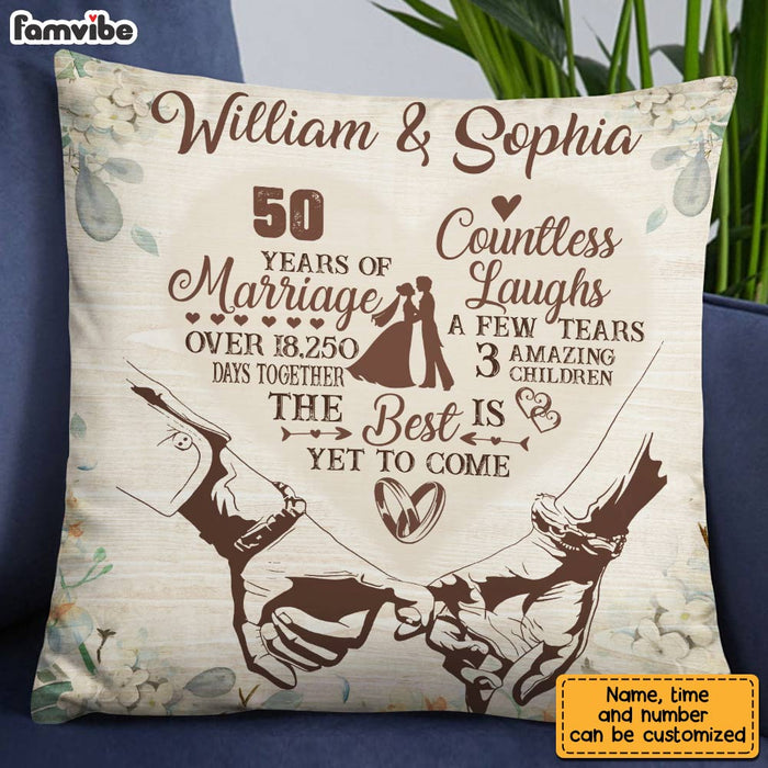 Personalized Anniversary Heart Pillow JN273 32O28 1