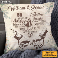 Personalized Anniversary Heart Pillow JN273 32O28 thumb 1