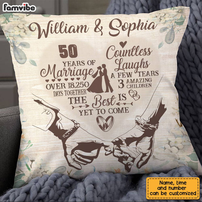 Personalized Anniversary Heart Pillow JN273 32O28 1