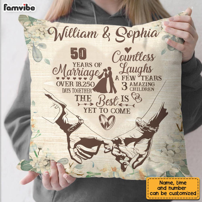 Personalized Anniversary Heart Pillow JN273 32O28 1