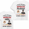 Personalized Spoiled Couple Couple T Shirt JN275 30O34 1