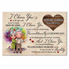 Personalized Old Couple I Choose You Poster JN275 23O47 1