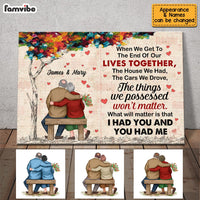 Personalized Old Couple I Had You Poster JN273 23O53 thumb 1