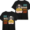 Personalized  Epic Couple T Shirt JN282 58O28 1