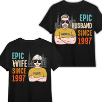 Personalized  Epic Couple T Shirt JN282 58O28 thumb 1