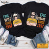 Personalized  Epic Couple T Shirt JN282 58O28 1