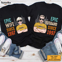 Personalized  Epic Couple T Shirt JN282 58O28 thumb 1