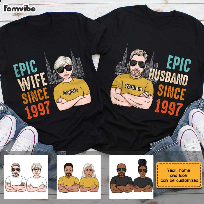Personalized  Epic Couple T Shirt JN282 58O28 1