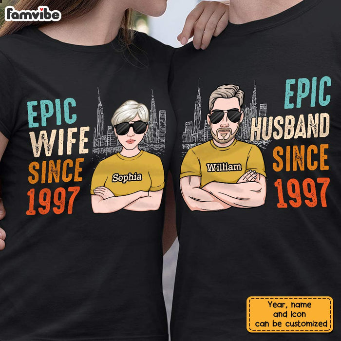 Personalized  Epic Couple T Shirt JN282 58O28 1