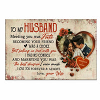 Personalized To My Husband Poster JN281 32O31 thumb 1