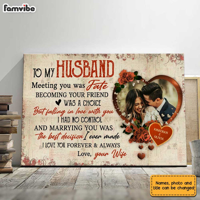Personalized To My Husband Poster JN281 32O31 1