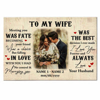 Personalized To My Wife Poster JN282 32O47 thumb 1