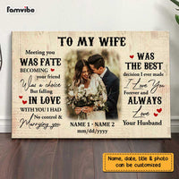 Personalized To My Wife Poster JN282 32O47 thumb 1
