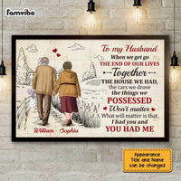 Personalized To My Husband Poster JN282 30O47 thumb 1