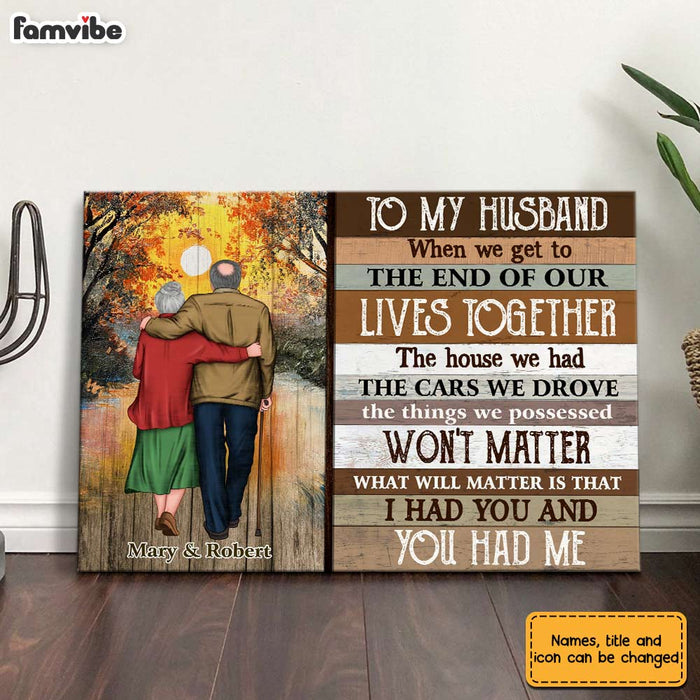 Personalized To My Husband Poster JN281 30O31 1