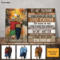 Personalized To My Husband Poster JN281 30O31 thumb 1