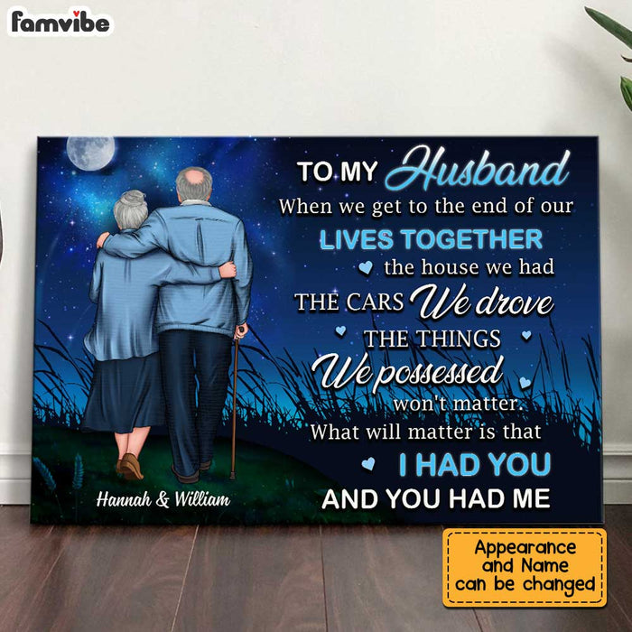 Personalized To My Husband Poster JN282 23O34 1