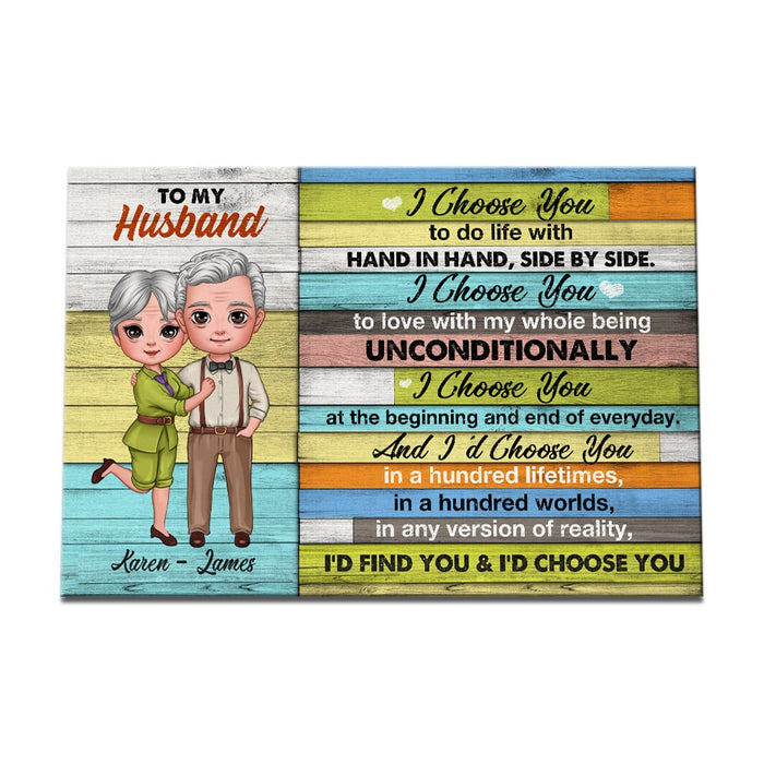 Personalized To My Husband Poster JN283 23O53 1
