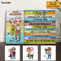 Personalized To My Husband Poster JN283 23O53 thumb 1