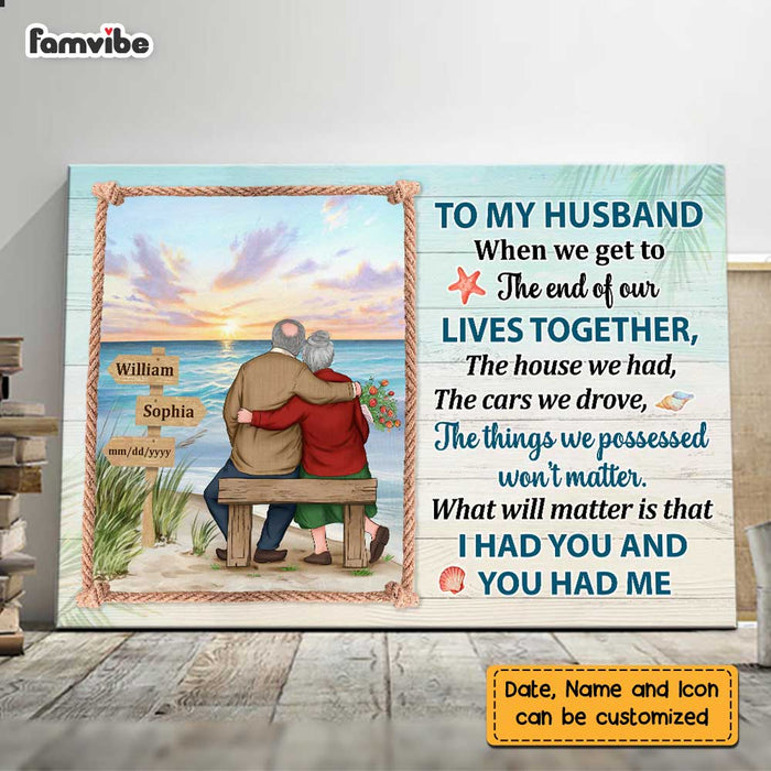 Personalized To My Husband Poster JN285 23O47 1