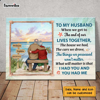 Personalized To My Husband Poster JN285 23O47 thumb 1