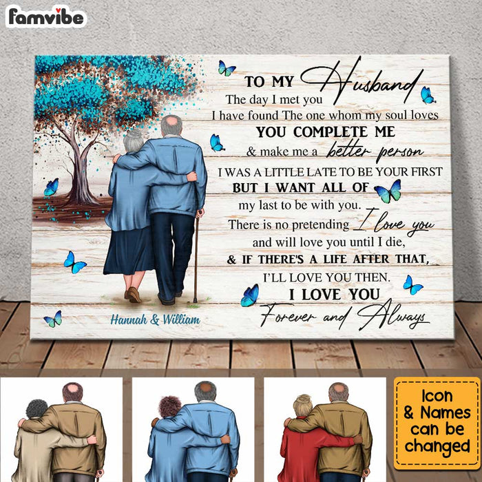 Personalized To My Husband The Day I Met You Poster JL11 32O34 1