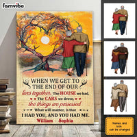 Personalized To My Husband Wife Old Couple Poster JN301 58O28 thumb 1