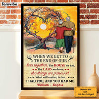 Personalized To My Husband Wife Old Couple Poster JN301 58O28 thumb 1