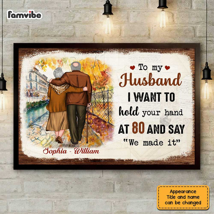 Personalized Husband Poster JN292 85O47 1