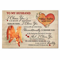Personalized Husband Poster JN291 85O47 thumb 1