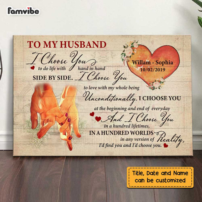 Personalized Husband Poster JN291 85O47 1