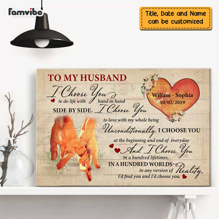 Personalized Husband Poster JN291 85O47 1