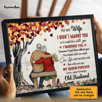 Personalized To My Wife Love Tree Poster JN301 30O47 thumb 1