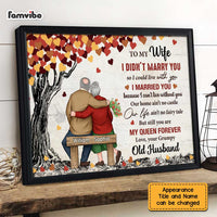 Personalized To My Wife Love Tree Poster JN301 30O47 thumb 1