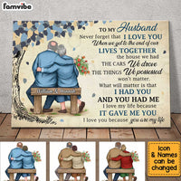 Personalized To My Husband Love Tree Poster JN292 30O34 thumb 1