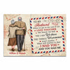 Personalized To My Husband Old Couple Poster JN302 32O34 1