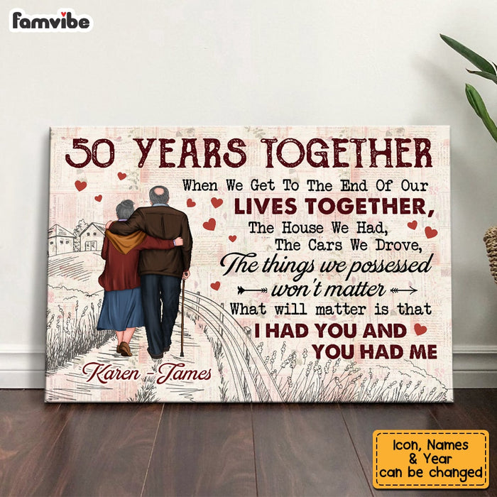 Personalized Anniversary Together Poster JN292 23O53 1