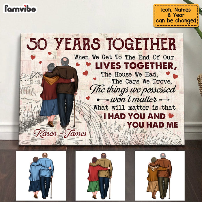 Personalized Anniversary Together Poster JN292 23O53 1